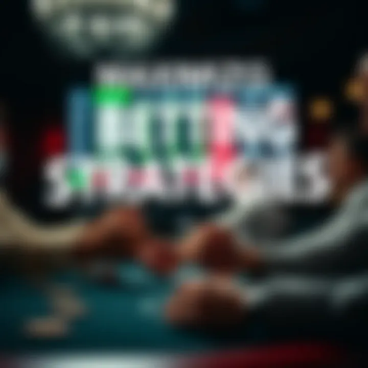 Conceptual image showing strategic betting tips