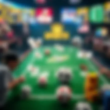 Diverse Sportsbook Promotions Illustration depicting various types of sportsbook promotions