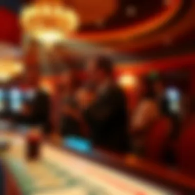 Vibrant Live Entertainment at Cesar Casino Live entertainment performance at the casino