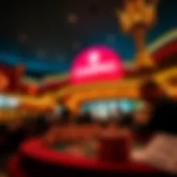 A vivid representation of modern casino branding