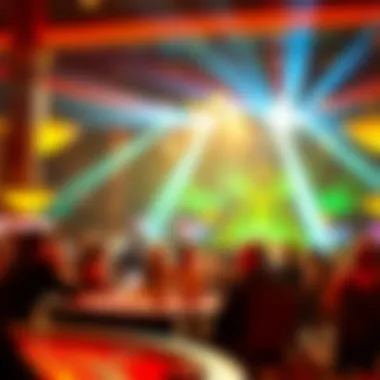 Dynamic Entertainment at Caesars Casino Entertainment scene featuring live performances at Caesars Casino