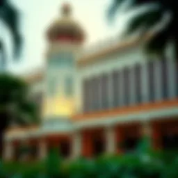 Exterior view of Caesars Casino New Orleans showcasing its architectural elegance
