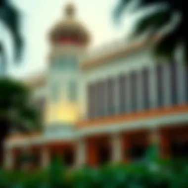 Architectural Elegance of Caesars Casino Exterior view of Caesars Casino New Orleans showcasing its architectural elegance