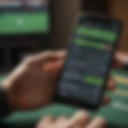 Overview of DraftKings Sportsbook app interface