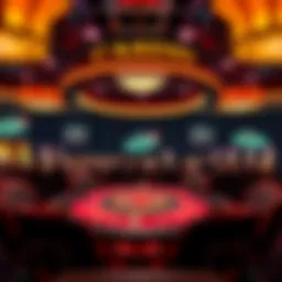 Visual representation of casino branding concepts