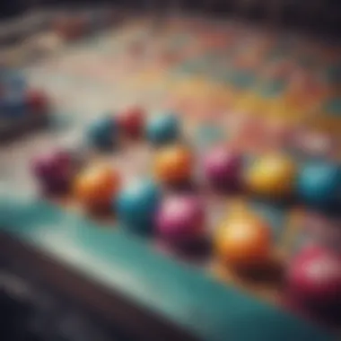 Vibrant Bingo Slots Themes Colorful bingo slots interface showcasing different themes