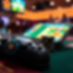 Visual representation of various iPhone games offering cash rewards
