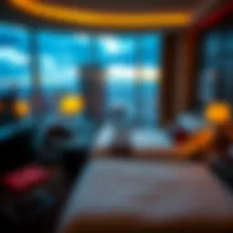 Luxurious MGM comp room offering a breathtaking view