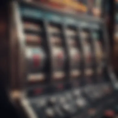 Advanced Technology in Modern Slot Machines A close-up of a modern slot machine, illustrating advanced technology and features.
