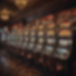 Historic slot machines showcasing the evolution of gaming technology