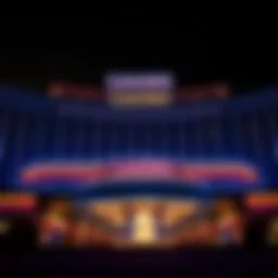 Exterior view of the largest casino in Las Vegas showcasing its grandeur