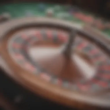 The Variety of Betting Options in Roulette A variety of betting chips displayed on a roulette table
