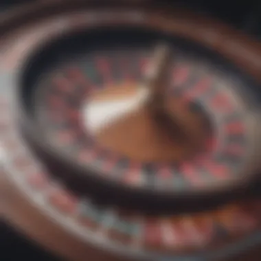 The Essence of Roulette: Wheel and Colors A roulette wheel showcasing the vibrant colors and numbers