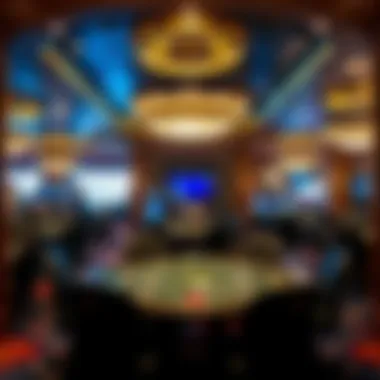 Luxurious Casino Interior Luxurious casino interior showcasing opulent decor and sophisticated design