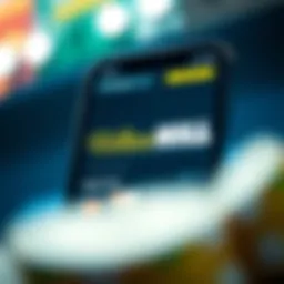 Overview of William Hill app interface