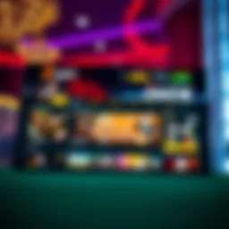 A captivating view of the Jack Online Casino homepage showcasing its vibrant design and user-friendly interface.