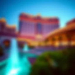 Exterior view of Mirage Resort showcasing iconic architecture