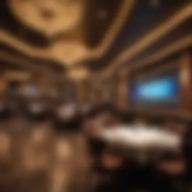 Luxurious dining options available at the casino