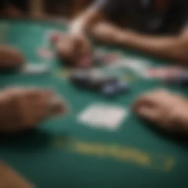 Gameplay Dynamics in Ultimate Texas Hold'em Illustration of Ultimate Texas Hold'em gameplay dynamics