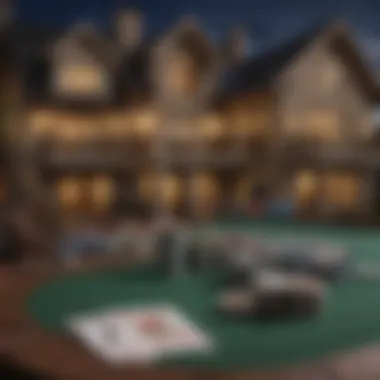 House Edge and Strategies in Ultimate Texas Hold'em Visual representation of house edge and player strategies