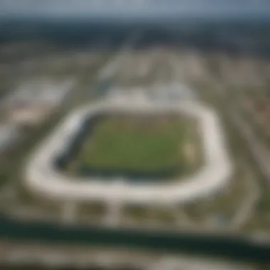 Gulfstream Park racetrack view