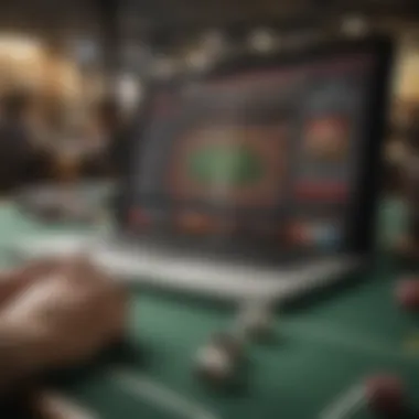 Illustration showcasing marketing techniques used by sports betting affiliates